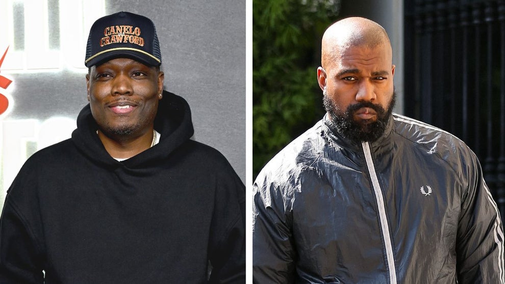 Michael Che, Kanye West (Getty Images)