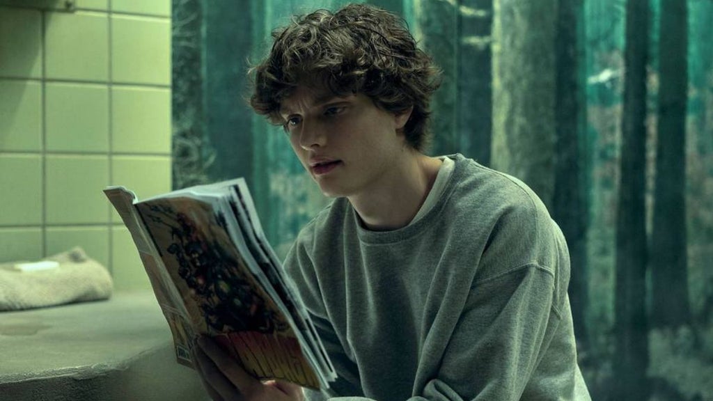 Asa Germann as Sam in "Gen V" Season 1 (Prime Video)