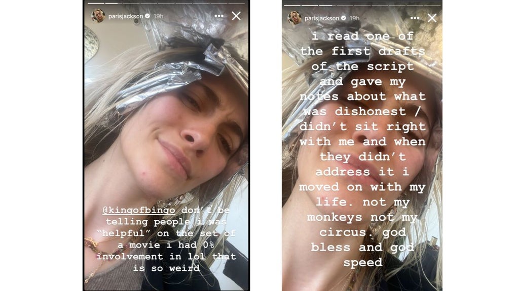 Paris Jackson's Instagram Stories (Instagram/@ParisJackson)