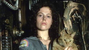 Sigourney Weaver on the set of "Alien" (Getty Images)