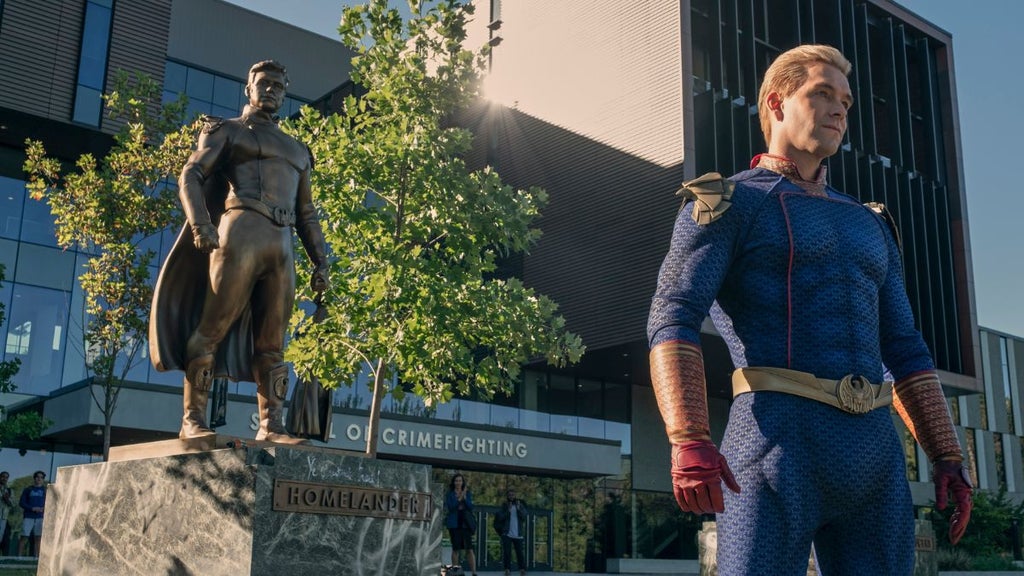 Antony Starr as Homelander in "Gen V" Season 1 (Prime Video)