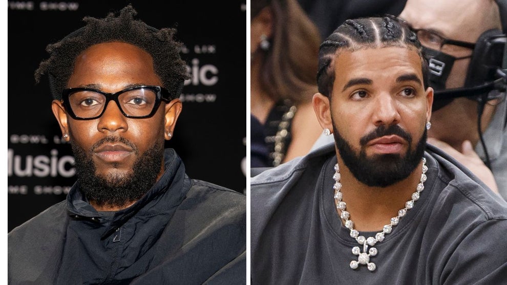 Kendrick Lamar, Drake (Getty Images)