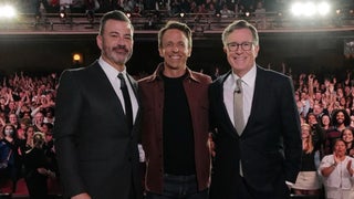 Jimmy Kimmel Calls Late Night Crossover With Stephen Colbert a ‘Fun Way to Drive the President Nuts’ | Video