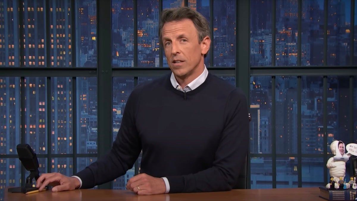 Seth Meyers Digs Into Why Trump Is 'Especially Fixated' on DC Restaurants | Video