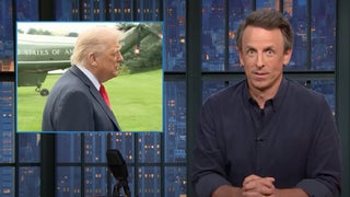Seth Meyers Begs Trump to Stop Talking About New White House Ballroom | Video