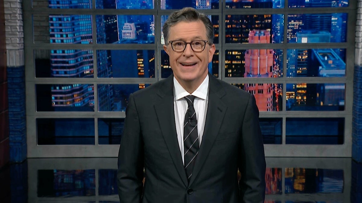 Stephen Colbert Stands With Kimmel, Mocks Disney as 'No. 1 in Streaming' for 'Pissing Themselves' Over Trump | Video
