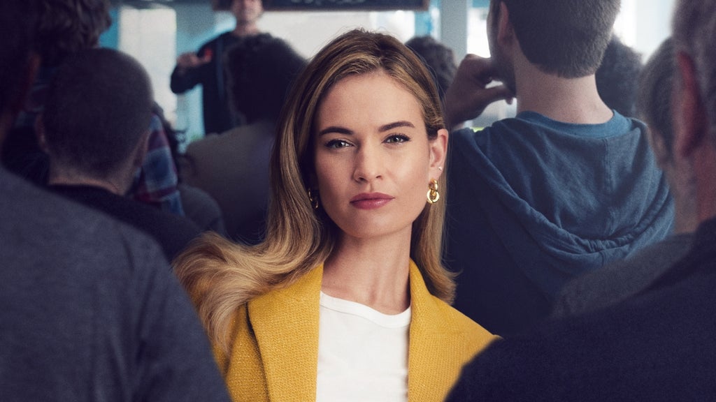 Lily James in Swiped