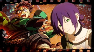 "Demon Slayer" and "Chainsaw Man" (Chris Smith/TheWrap)
