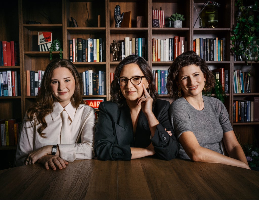 The Free Press cofounders Suzy Weiss, Bari Weiss and Nellie Bowles
