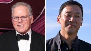 Warner Bros. Discovery CEO David Zaslav and CJ America CEO Pious Jung (Getty Images)