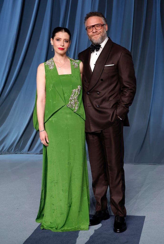 Lauren Miller Rogen and Seth Rogen