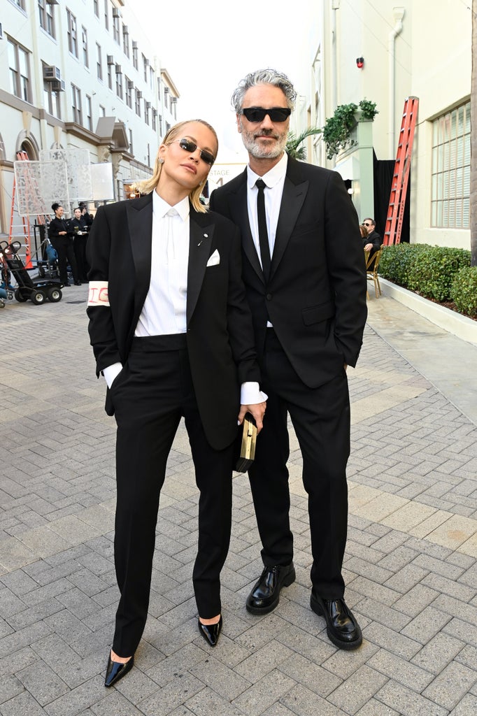 Rita Ora and Taika Waititi 