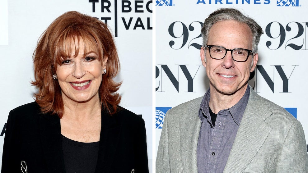 Joy Behar and Jake Tapper
