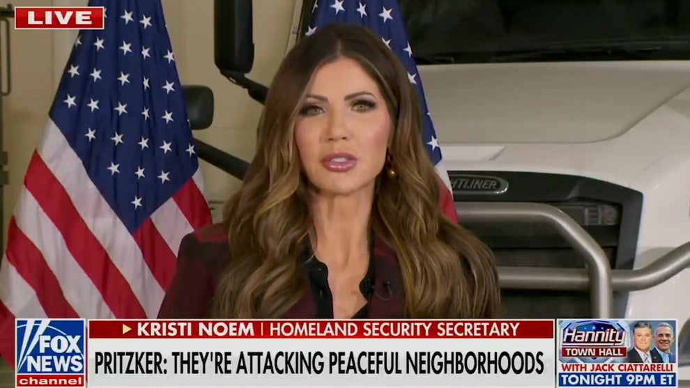 Kristi Noem (Credit: Fox News)