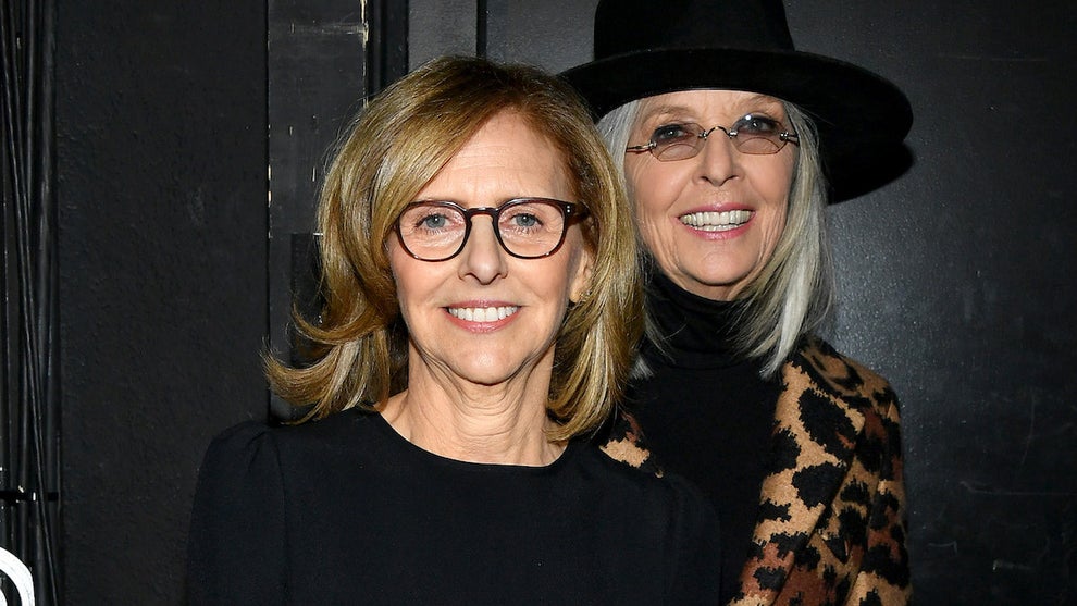 Nancy Meyers and Diane Keaton attend the 2020 Writers Guild Awards. (Amy Sussman/Getty Images for WGAW)
