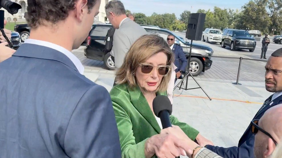 Nancy Pelosi (Credit: X)