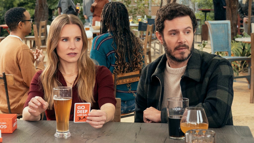Kristen Bell and Adam Brody in "Nobody Wants This" Season 2 (Erin Simkin/Netflix)