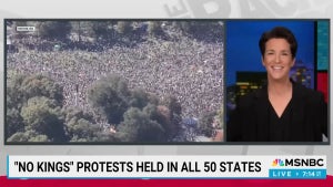 Rachel Maddow hosting the Oct. 20, 2025 edition of "The Rachel Maddow Show" (Credit: MSNBC)