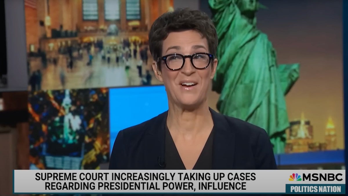 Rachel Maddow Says Trump Indictments Aim to Make It Terrifying to Oppose Him