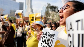 LA Times Union Authorizes Strike by 85%