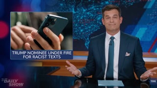 ‘The Daily Show’ Takes ‘Brave Political Stance’ That ‘Nazis Are Bad’ to Mock Trump’s Disgraced Watchdog Nominee | Video
