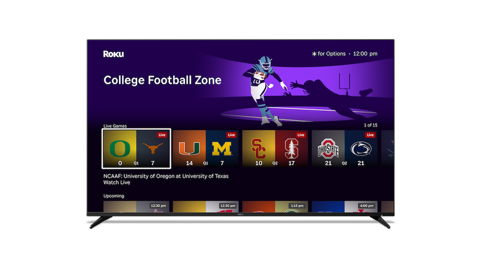 Roku Live Scores