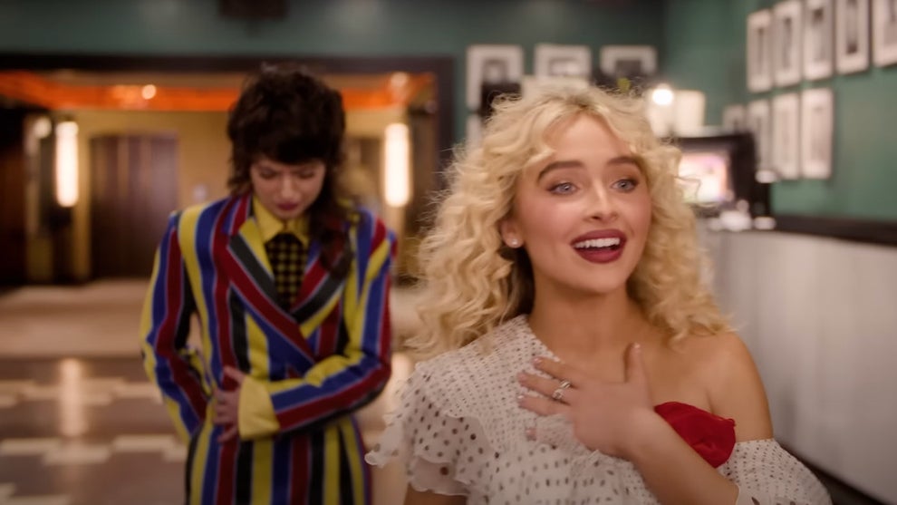 Sarah Sherman and Sabrina Carpenter SNL promo