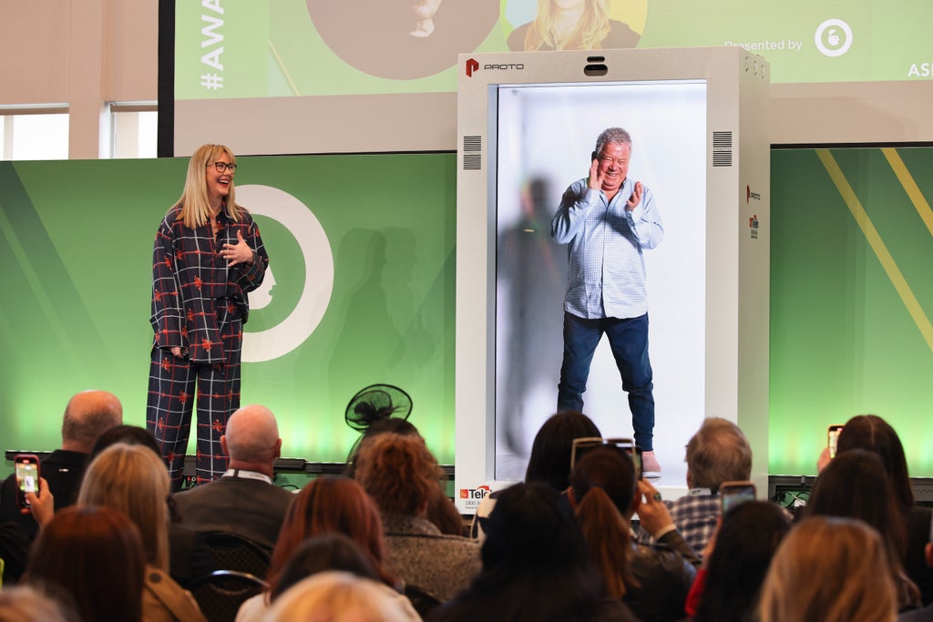 William Shatner on Technology, Innovation and Our Planet - Catherine Bowe, Meta APAC, Client Council (Credit: Photo Courtesy of Proto Inc.)