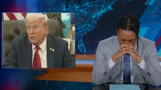 ‘The Daily Show’ Roasts Trump For Dodging Ghislaine Maxwell Pardon Question With Diddy Name Drop: ‘None of That Went Well’ | Video
