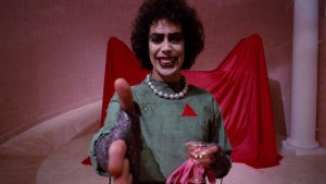 Tim Curry in "The Rocky Horror Picture Show" (20th Century)