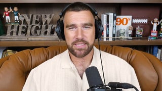 Travis Kelce Plays Dumb When Asked About Taylor Swift’s ‘Wood’: ‘I Think You’re Not Understanding the Song’ | Video