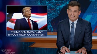 ‘The Daily Show’ Slams Trump’s $230 Million Settlement Demand for DOJ as ‘Nakedly Corrupt’ | Video
