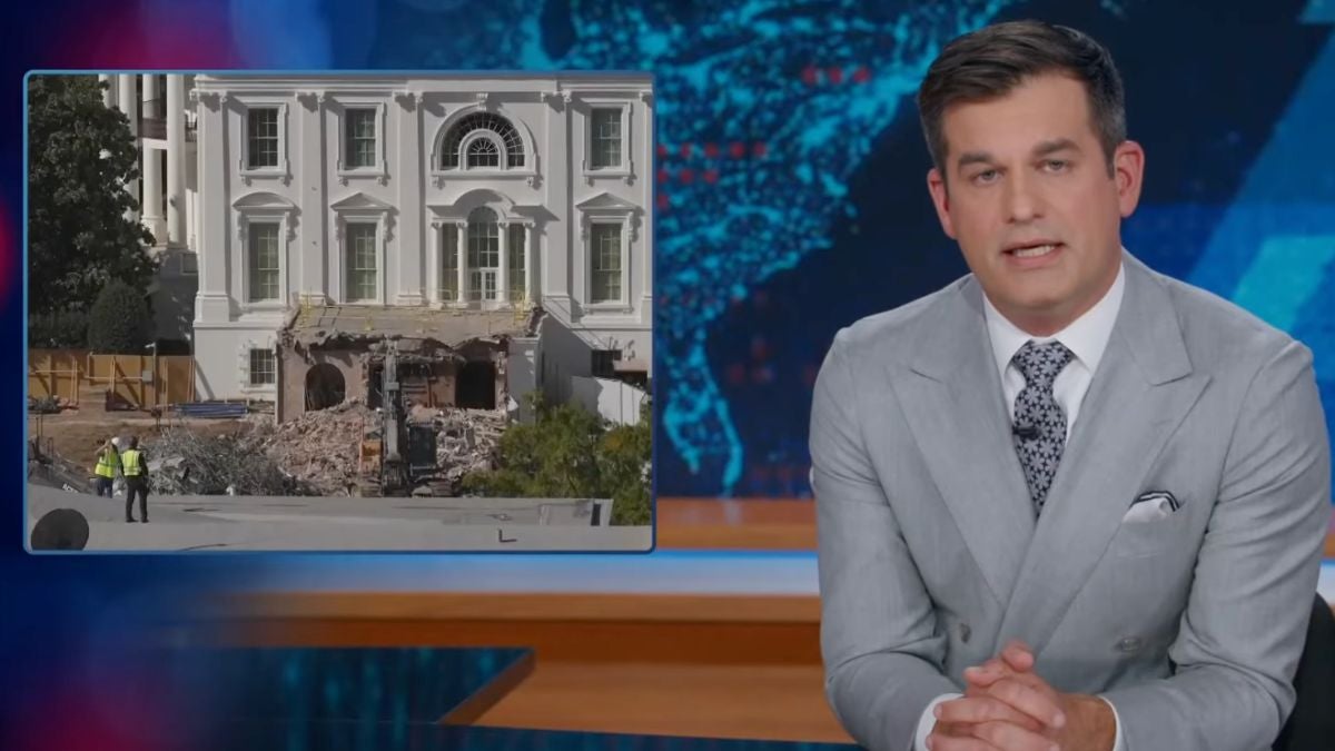 ‘The Daily Show’ Says Trump Is ‘Overcompensating’…