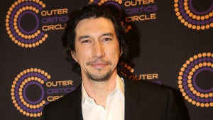 Outstanding Lead Performance in an Off-Broadway Play Winner Adam Driver poses during the 75th Annual Outer Critics Circle Awards at The New York Public Library for the Performing Arts on May 22, 2025 in New York City