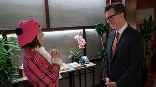 ‘Elsbeth’ Star Carrie Preston Talks Solving Stephen Colbert’s Murder, What’s Next in Season 3