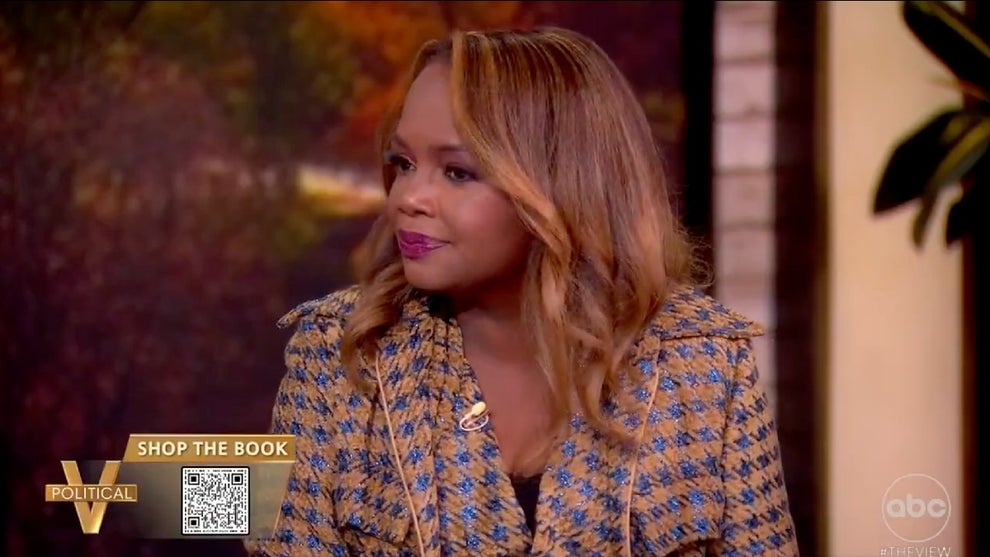 Karine Jean-Pierre on "The View" (Credit: ABC)