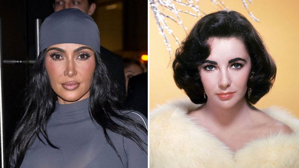 Kim Kardashian, Elizabeth Taylor