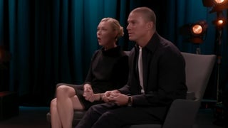 Kirsten Dunst Is Stunned by Channing Tatum’s Gambit Card-Throwing Skills as He Hits Camera: ‘Didn’t Even Jump!’ | Video