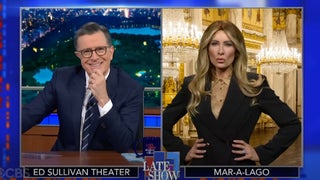 Laura Benanti’s Melania Returns to Colbert to Agree With Pete Hegseth About Replacing Military Men — Starting With Trump | Video