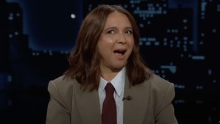 Maya Rudolph Is Gobsmacked When Jimmy Kimmel Finds 1990 LA Times Article Quoting Her Teenage Self | Video