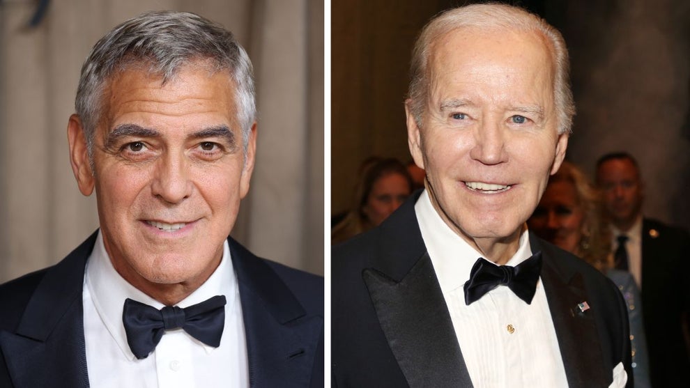 George Clooney, Joe Biden (Credit: Getty Images)