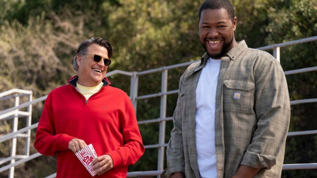 Ted McGinley and Luke Tennie in Season 3 of "Shrinking" (Apple TV+)