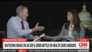 Kaitlan Collins Pushes Back on Jim Jordan Over Healthcare Subsidies: ‘Don’t Change the Subject’ | Video