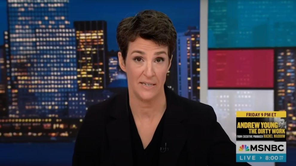 Rachel Maddow on "The Rachel Maddow Show" (MSNBC/YouTube)