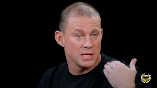 Channing Tatum Recalls Filming ‘Lost City’ Nude Scene With Sandra Bullock and a Room Full of Strangers: ‘This Is My D—k. My Name’s Chan’ | Video