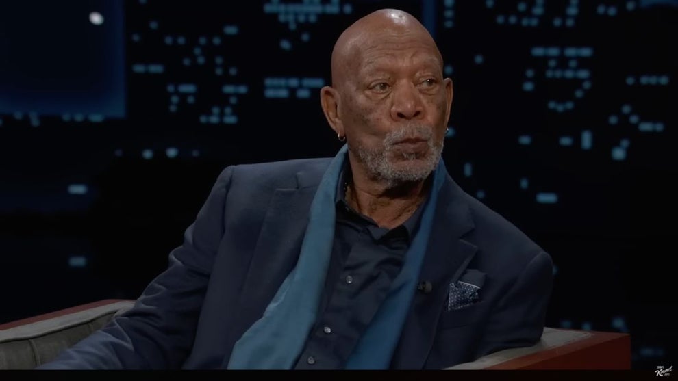 Morgan Freeman on "Jimmy Kimmel Live!" (ABC)