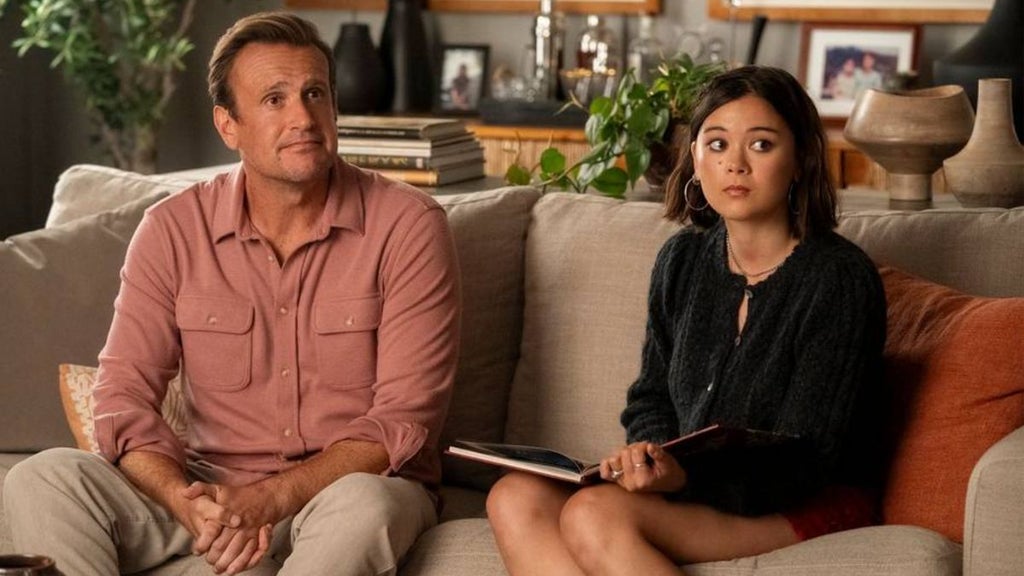 Jason Segel and Lukita Maxwell in Season 3 of "Shrinking" (Apple TV+)