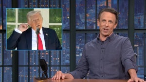 Seth Meyers during "A Closer Look" (NBC)