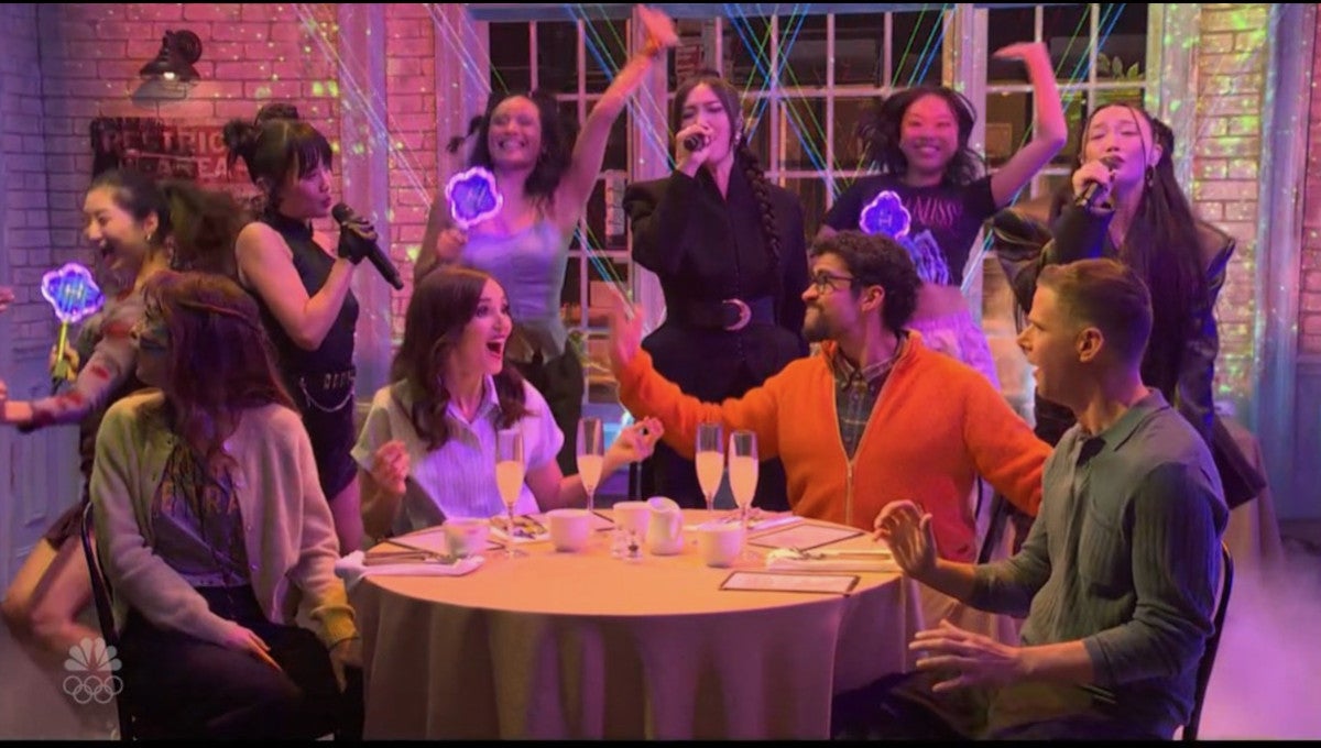 ‘Kpop Demon Hunters’ Singers Make Surprise Cameo on ‘SNL’ With Bad Bunny | Video