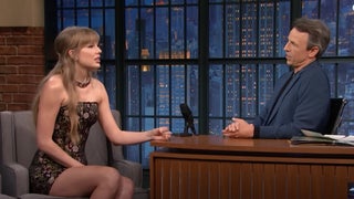 Taylor Swift and Seth Meyers Brainstorm Wedding Invite Ideas: From an E-Vite to a ‘Mission: Impossible’ Situation | Video